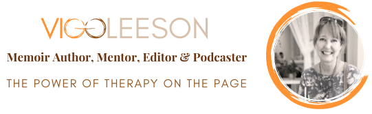 LOGO Vig Gleeson Memoir Author, Mentor, Editor and Podcaster The Power of Therapy on the Page