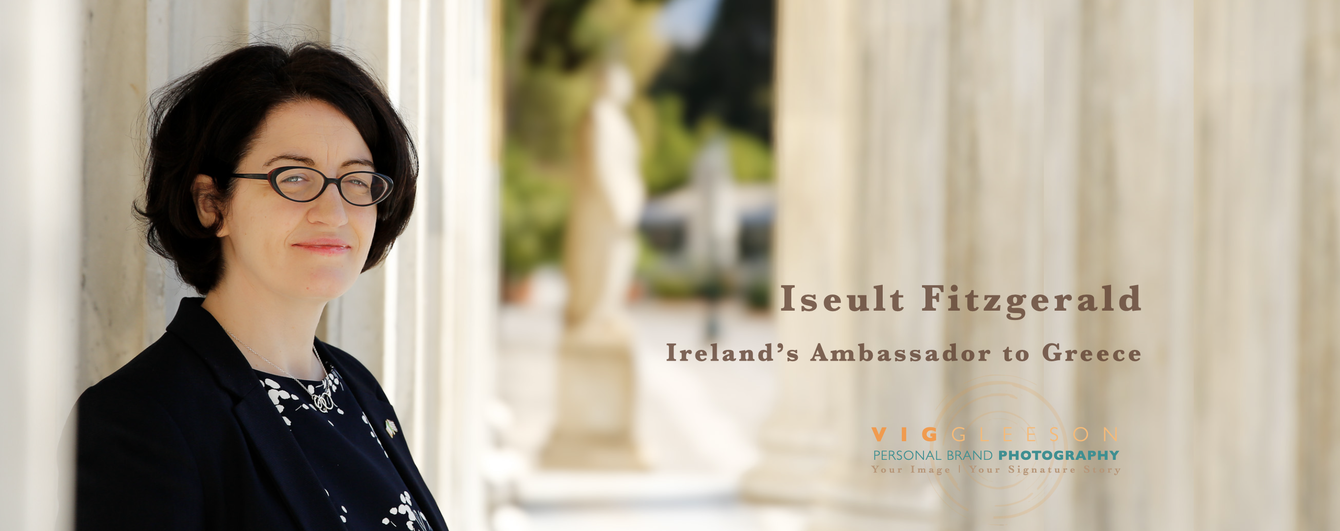 🌐 Post Feature Image Ambassador-Iseult-Fitzgerald-Irish-Embassy-Greece Brand Photography by vig gleeson Limerick