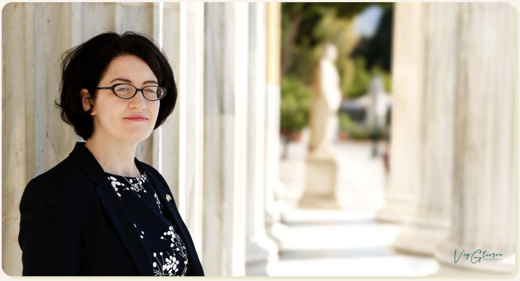 Irish Ambassador to Greece Iseult Fitzgerald personal brand IMAGE for a diplomat representing Ireland 4