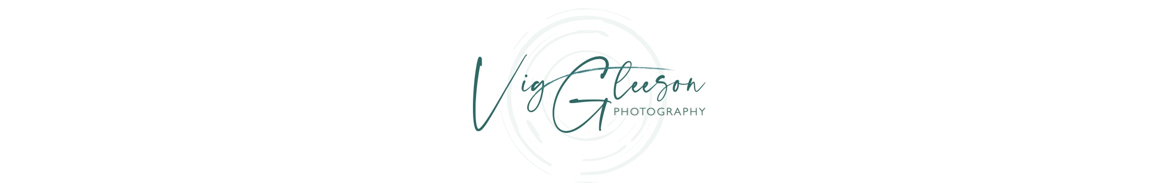 LOGO Vig Gleeson Personal Brand Photography  Green on White 