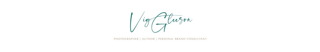 LOGO Vig Gleeson photographer author Personal Brand consultant